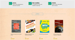 Desktop Screenshot of livrariaaurora.com.br
